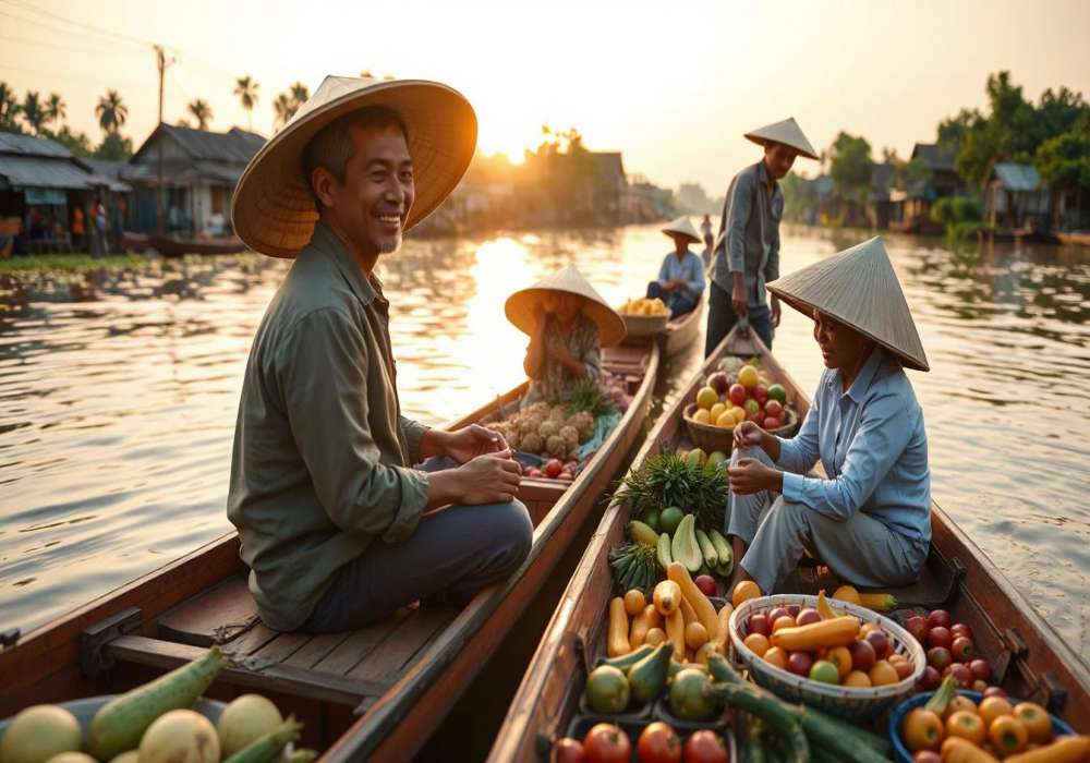 Top 7 Floating Markets In Vietnam